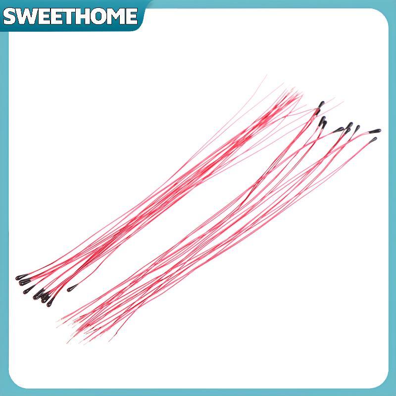SWEETOME 10 CÁI Điện trở nhiệt điện trở NTC MF52B 10K 100K Dây đeo đầu dò B3470 B3380 B3950 B3435 B 