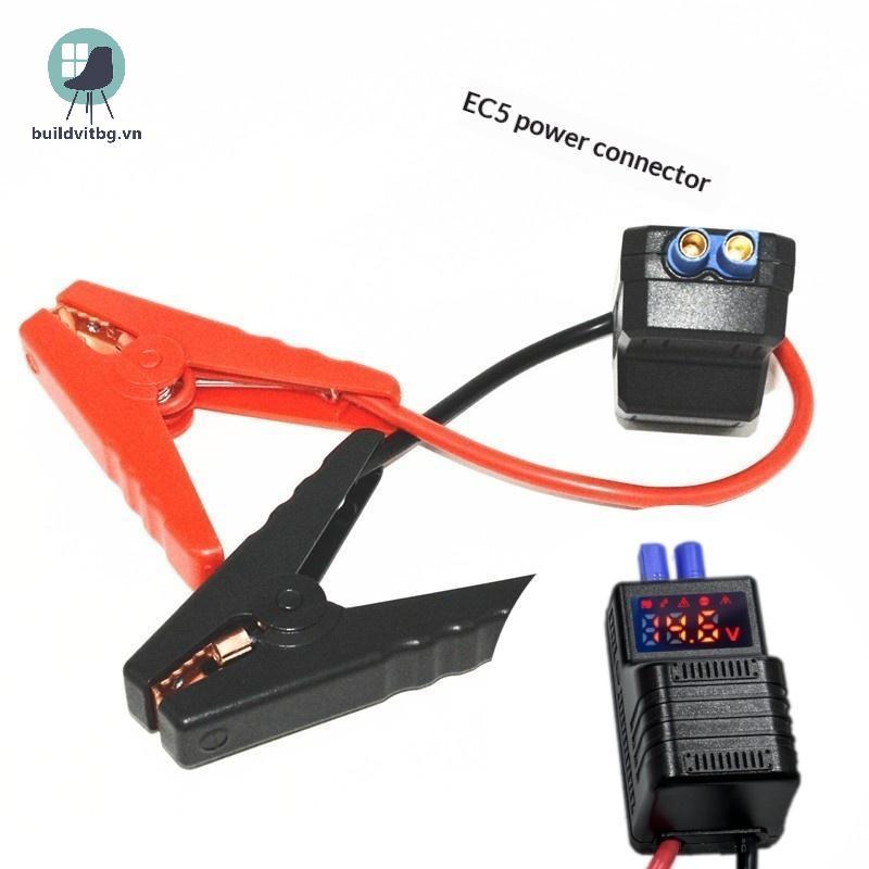 Bg 1 Cái Kẹp Thông Minh Booster 650A 12V Chống Ngược Kết Nối Khẩn Cấp Nhảy Cáp Kẹp Với EC5 Cắm Kết N