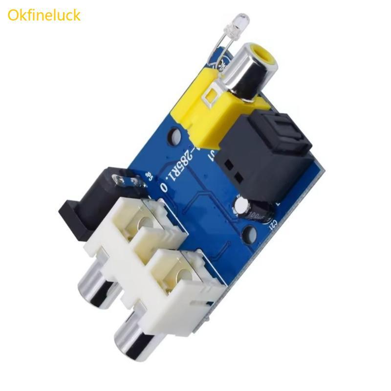 Bảng giải mã mô-đun giải mã sợi quang đồng trục chuyên nghiệp OKFI với thiết kế Jitter thấp và nguồn