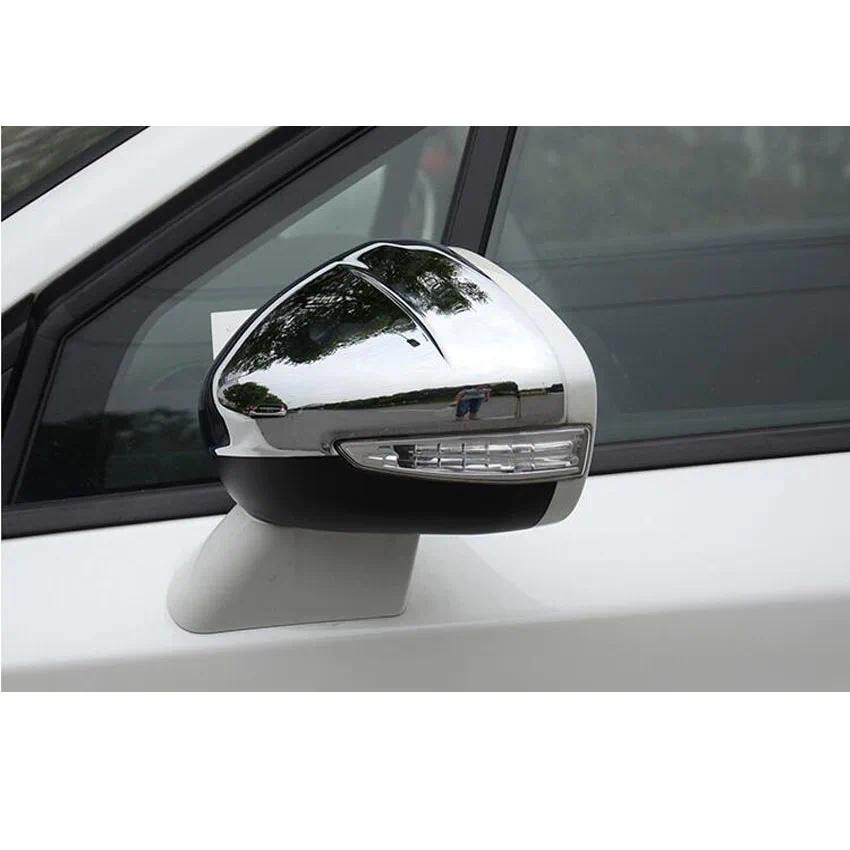 Phù Hợp Cho Xe Đạp Peugeot 3008 GT 3008GT 2016 2017 2018 Ngoại Thất Ô Tô Phía Sau Gương Bao Viền Tạo