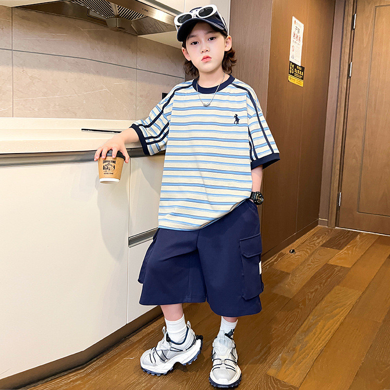 Bộ đồ ngắn tay mùa hè Chis Bear-B5272 ❈ ✻ ❈ 🍎 ❈ Chis Bear-B527220251223