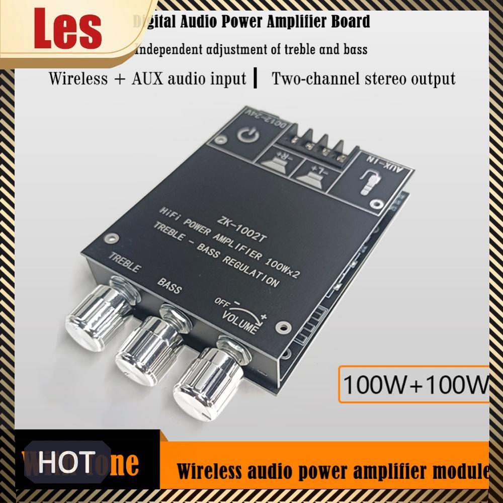 Bộ khuếch đại tương thích Bluetooth ZK-1002T Bộ mô-đun HIFI 2.0 kênh 100Wx2