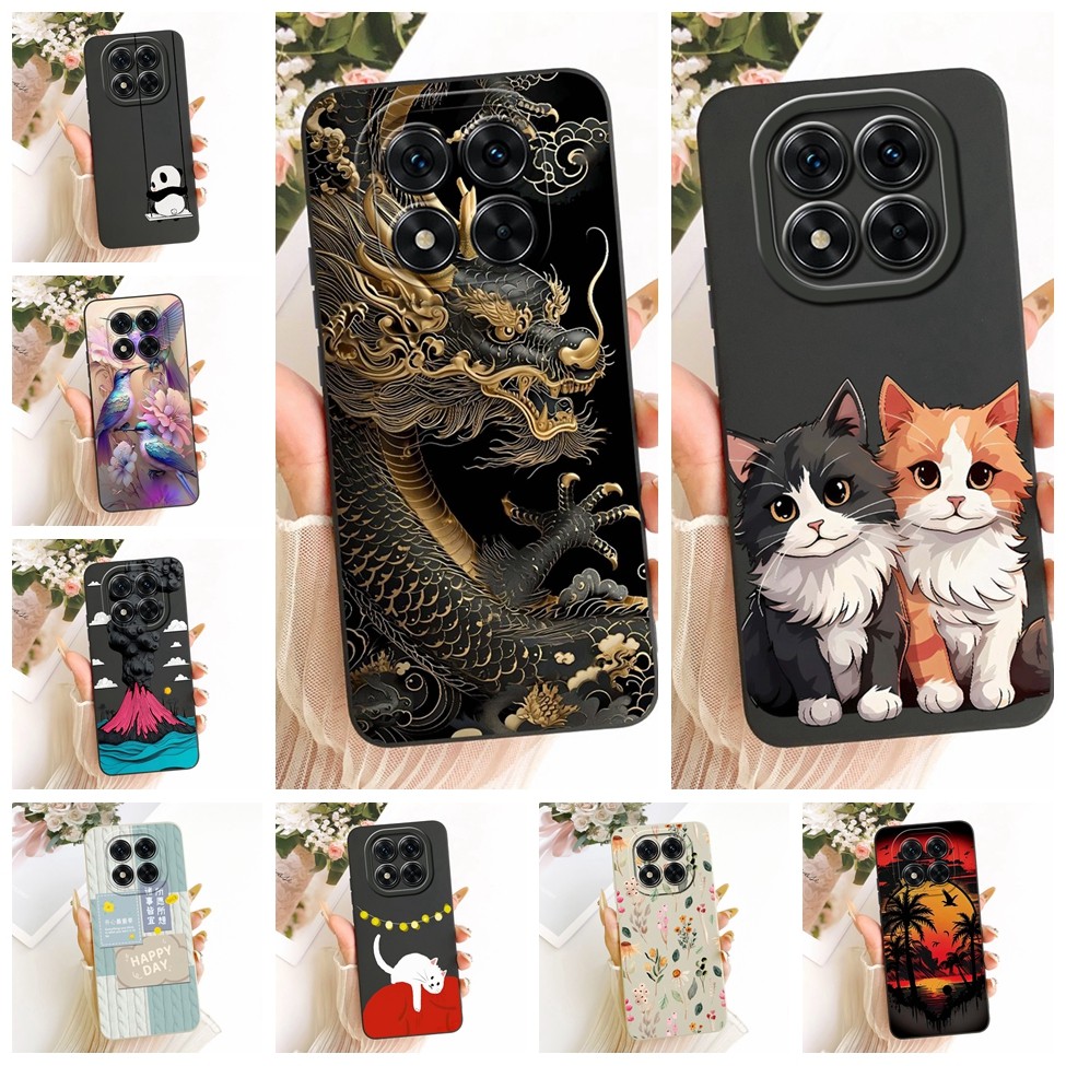 Ốp Lưng Cho Redmi Note 14 Pro 4G Silicon Thời Trang Sang Trọng Mát Kawaii Vỏ Sơn Dễ Thương 24116RACC