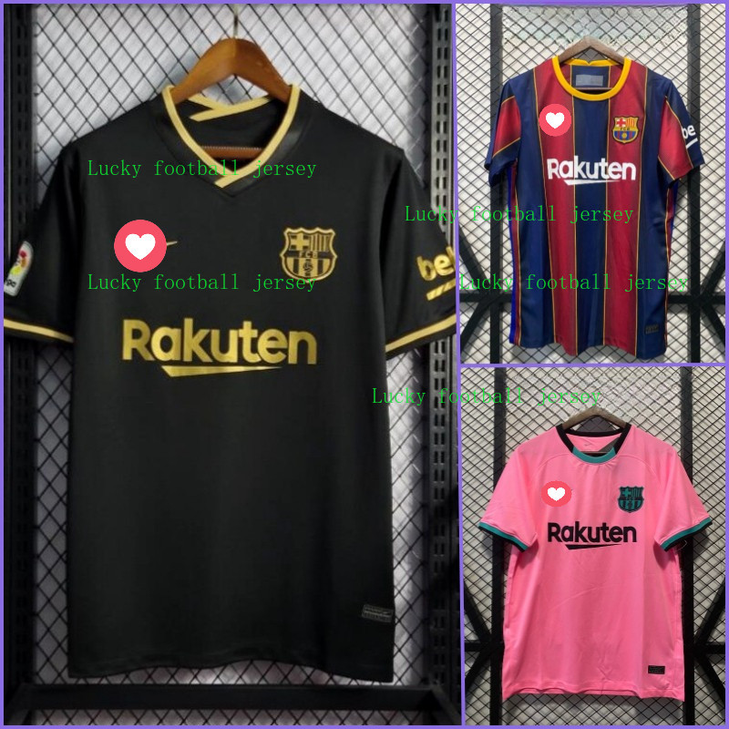 2020-2021 Barcelona Sân nhà sân khách thứ 3 Áo thun thể thao Áo Messi