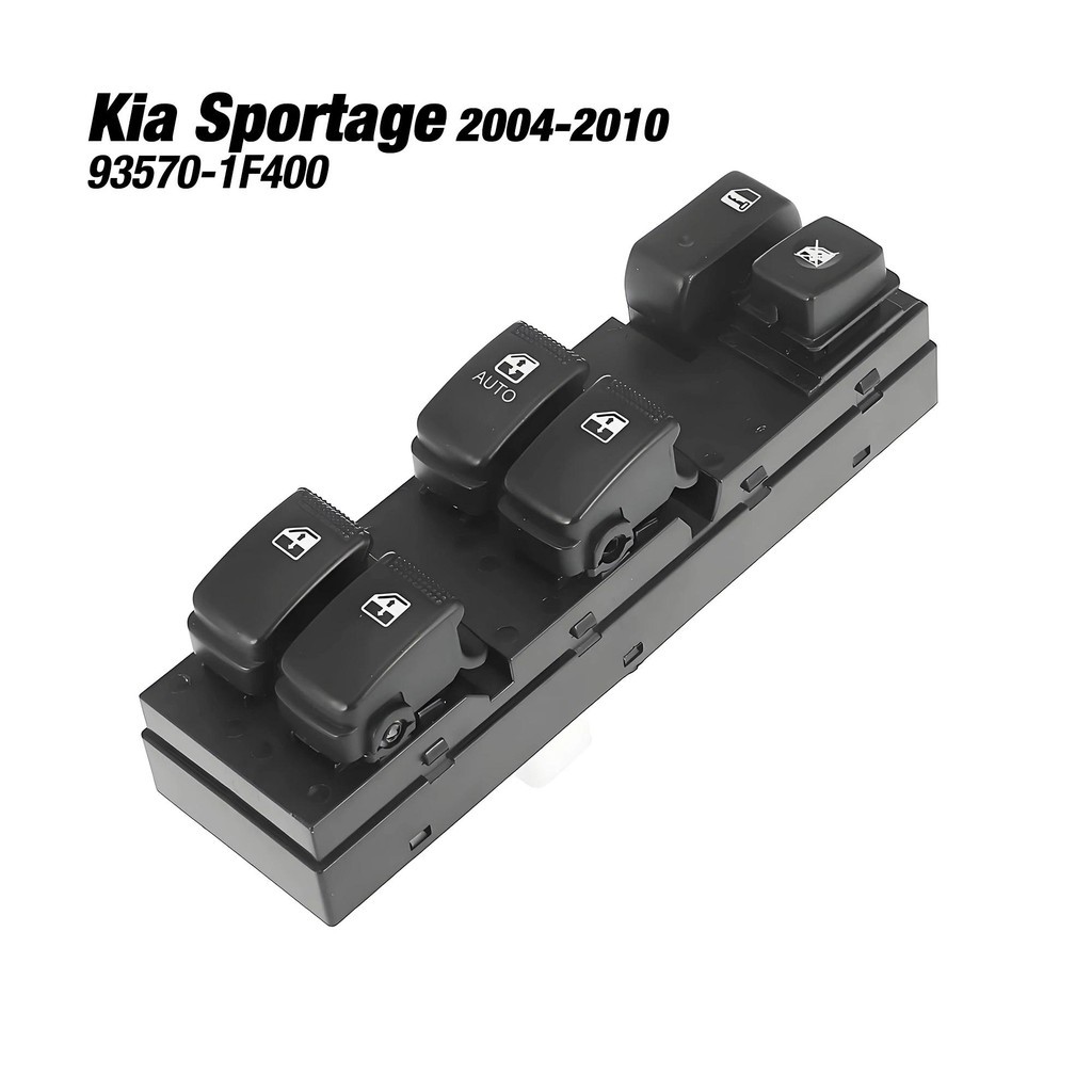 93570-1F400 935701F400 Cho Kia Sportage 2004-2010, Bên Lái Bên Trái Tự Động Power Master Windows Nân