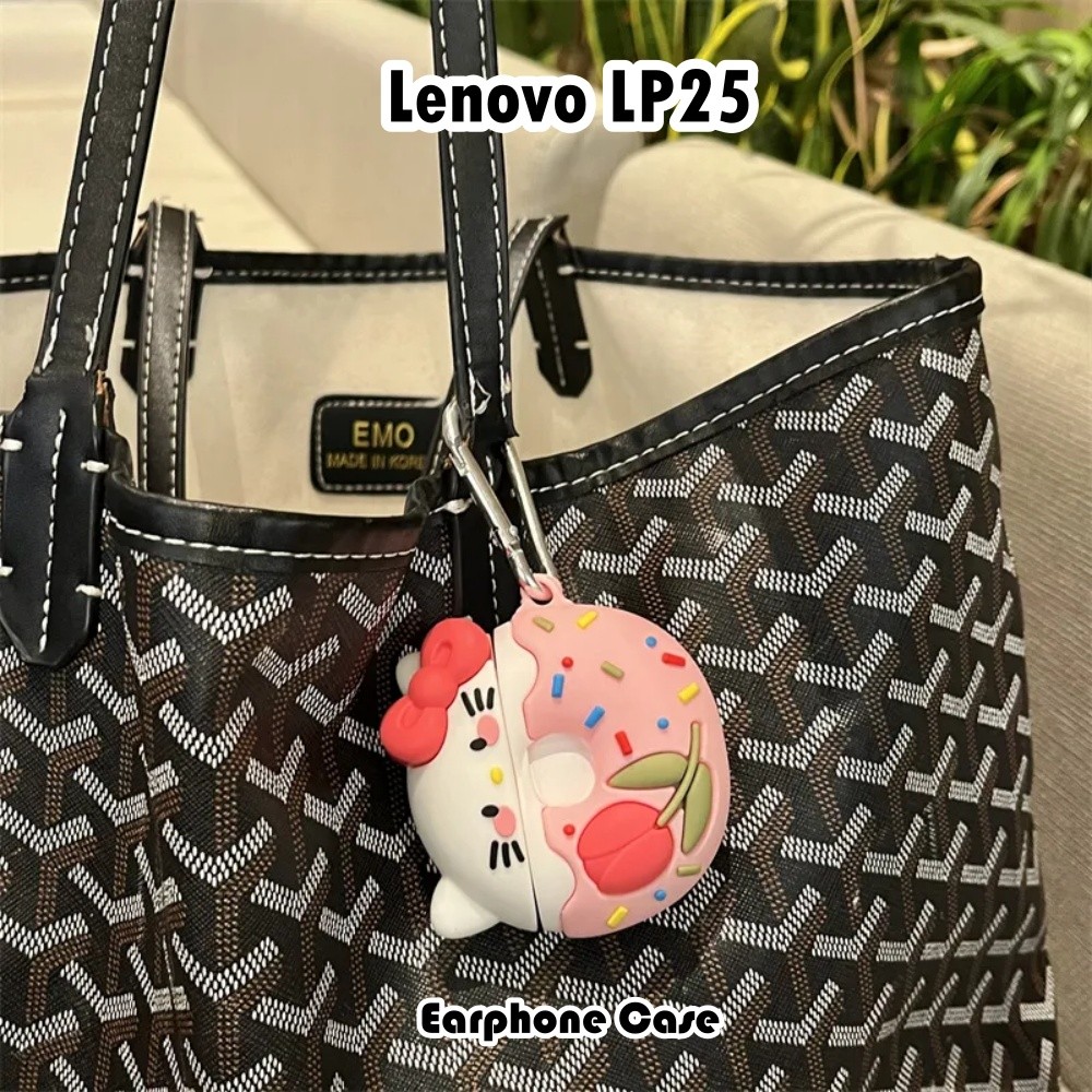 Dành Cho Lenovo LP25 Ốp Lưng Silicon Mềm Vỏ Tai Nghe Phong Cách Mùa Hè Hoạt Hình