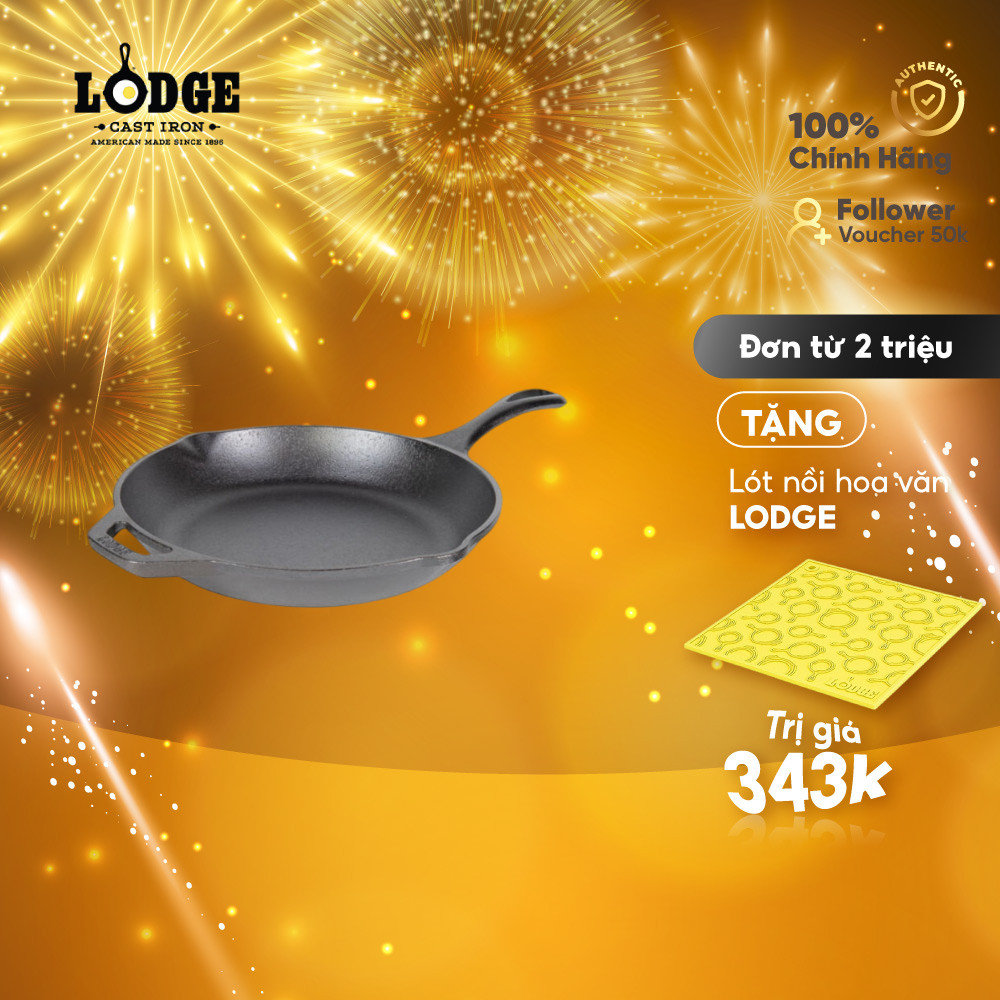 Lodge - Chảo gang Chef International - 26cm