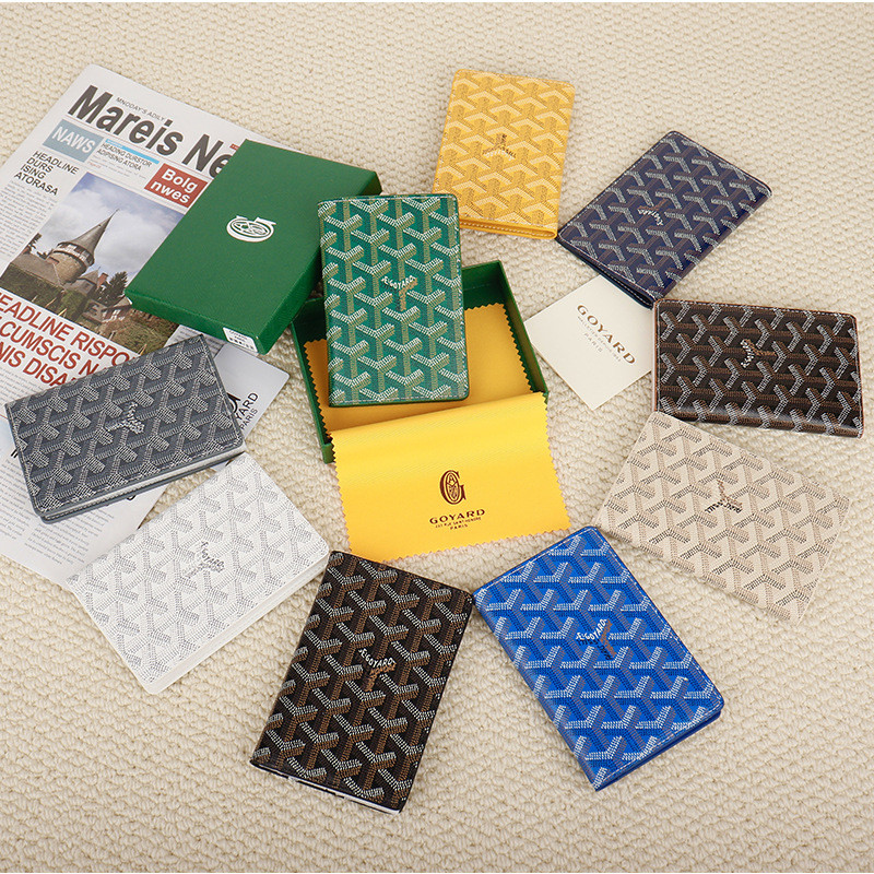 GO* New Passport Holder Letter Print Passport Case Coin Purse Fashion Versatile Wallet Large Capacit