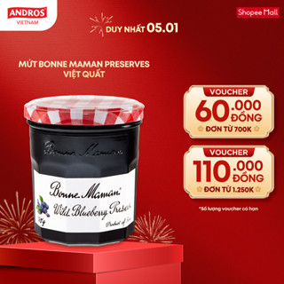  Mứt Bonne Maman Preserves Việt Quất - Hũ 370g 