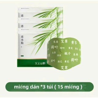 (Hộp 5 miếng size to) Miếng Dán Ngải Cứu Nóng Sâu – Giảm Mỡ Bụng Hiệu Quả.5