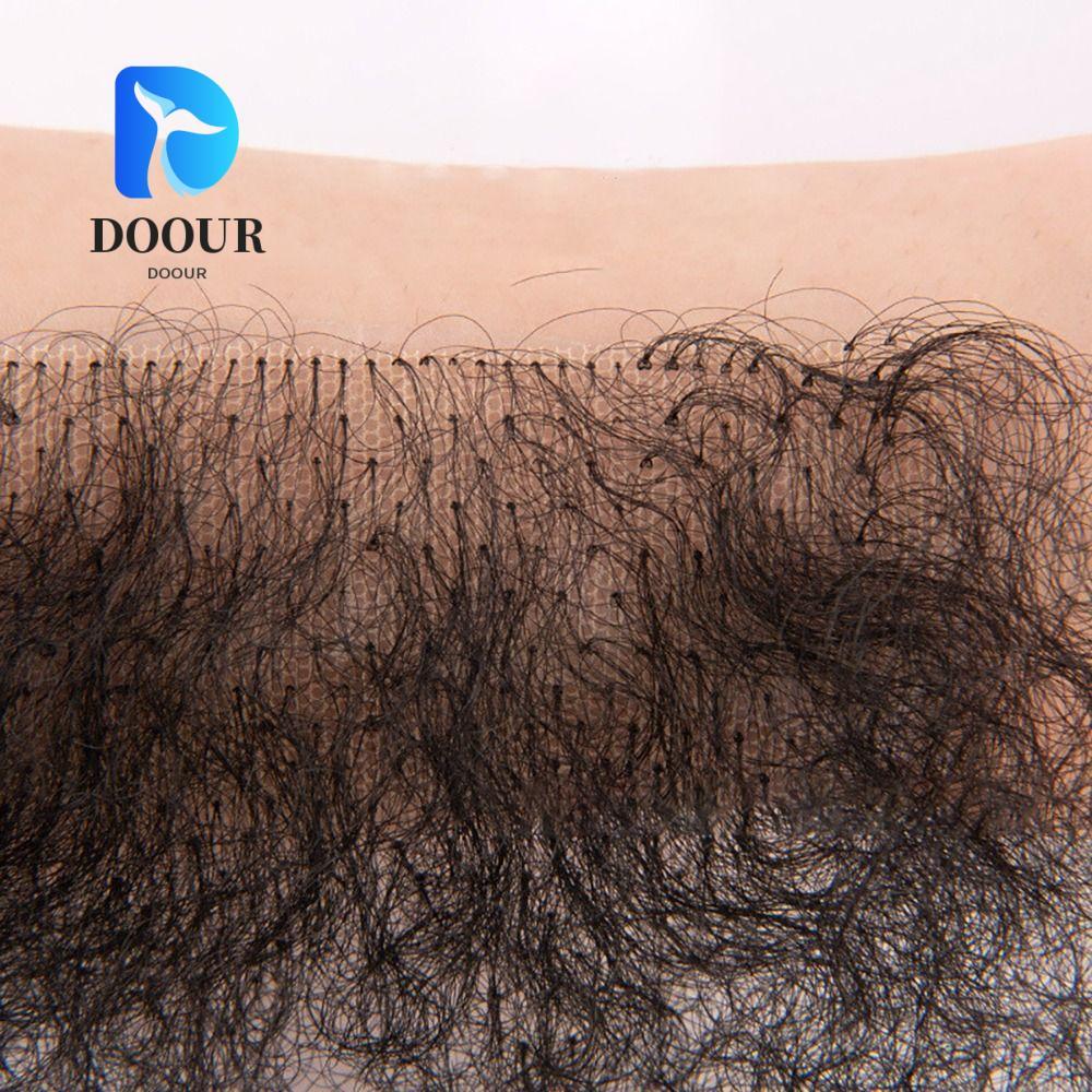 DOOUR Giả Puppy Tóc Búp Bê Silicon Handmade Thêm Khối Lượng Tóc Temprature Sợi Nữ Vô Hình Dán