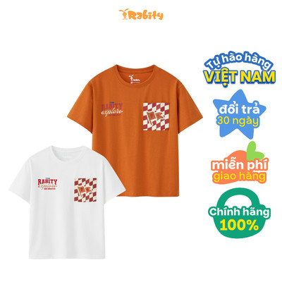   Áo thun ngắn tay bé trai Rabity 900.168