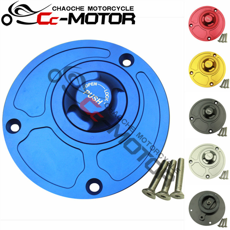 Thích hợp cho Ducati 916 748 996 998 Monster S4R S2R CNC Sửa Đổi Nắp Bình Nhiên Liệu Khóa