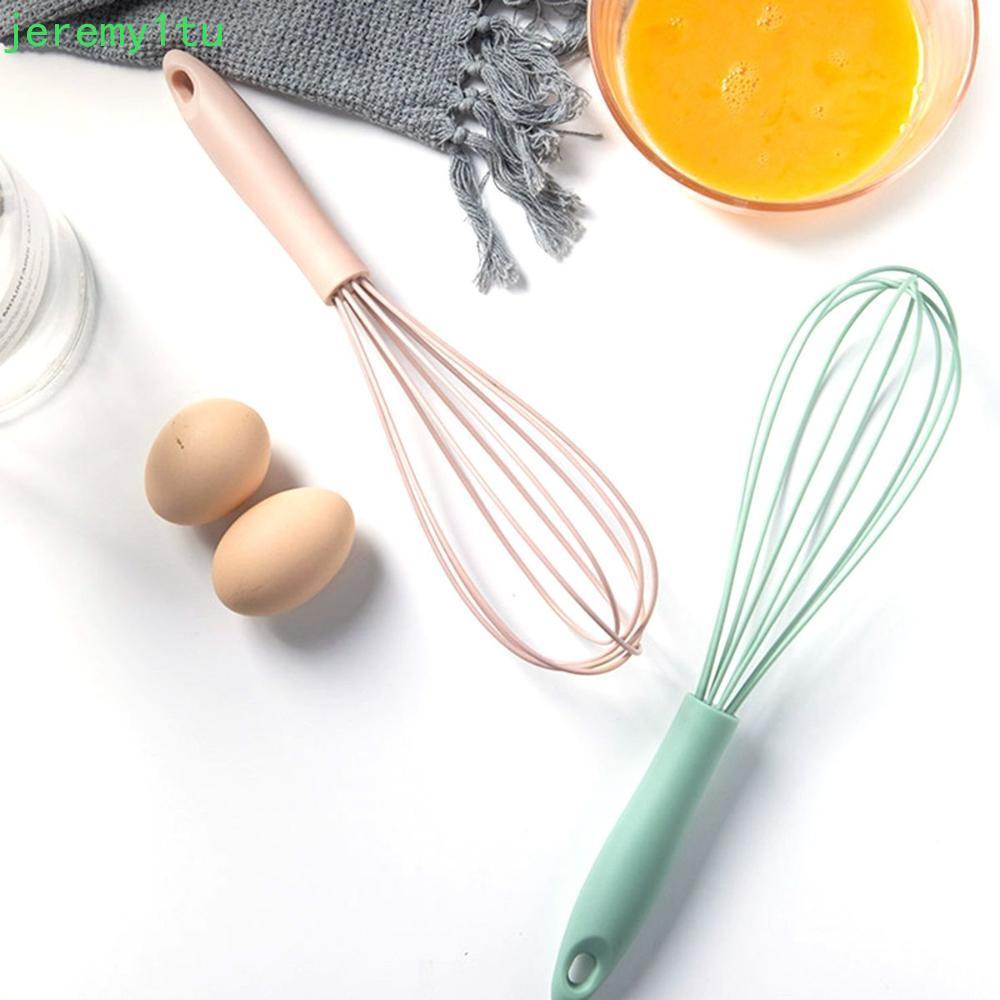 JEREMY Whisk Cream Home Milk Frother Silicone Manual Cooking Mixer
