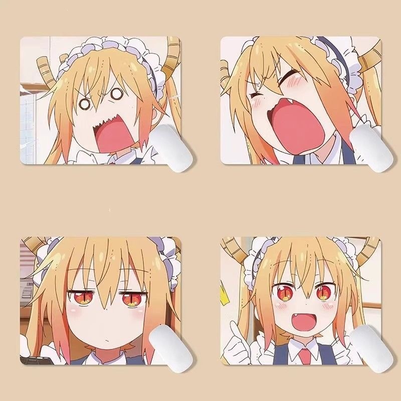 Xiaolin 's Dragon Maid Mouse Pad Anime Girl Children Writing Wrist Pad Laptop Pad 2026.4.3
