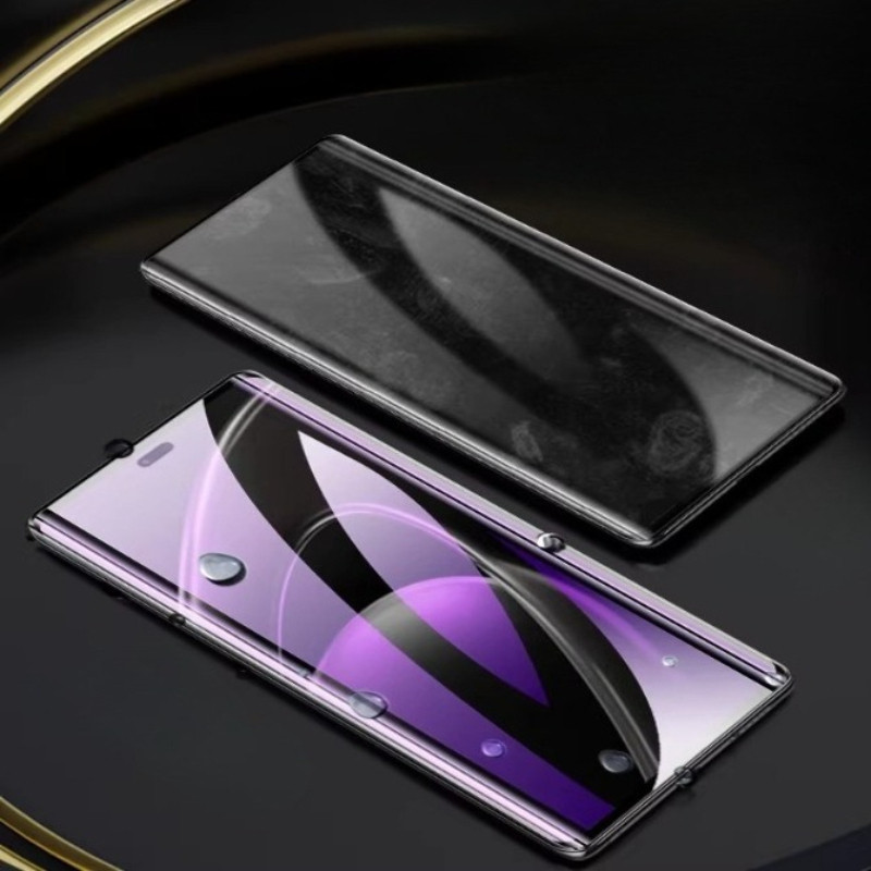 Dành Cho Motorola G85 HD Kính Cường Lực Chống Xanh Kính Cường Lực Bảo Vệ Màn Hình Cho Moto G85 3D Fu