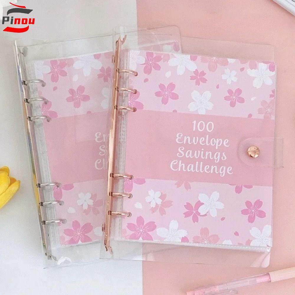 POOU 100 Phong Bì Tiết Kiệm Thử Thách, Tiết Kiệm Tiền 100 Phong Bì 100 Chất Kết Dính Thử Thách Phong