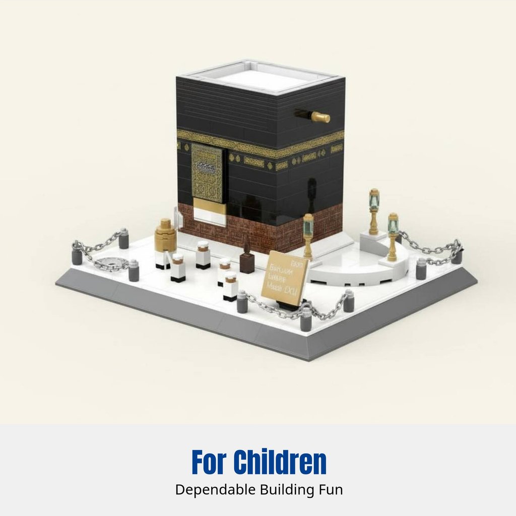 Mô hình kiến trúc Mecca Kaaba, Đồ chơi khối xây dựng, Màn hình giáo dục, sưu tập