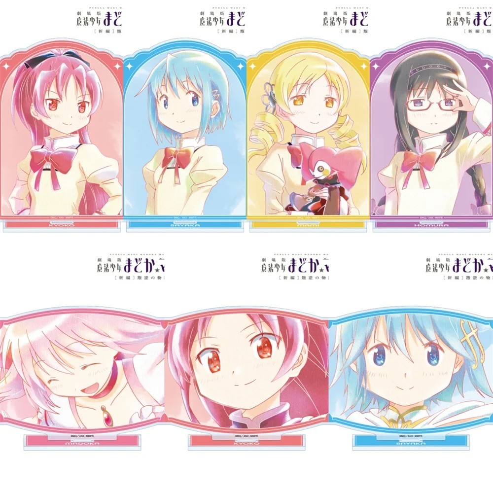 Standee Mô Hình Anime Puella Magi Madoka Magica Acrylic Trang Trí Bàn Học Ma Pháp Thiếu Nữ Madoka Ma