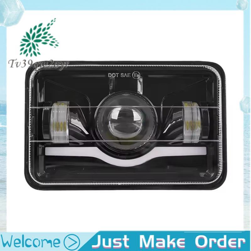 Đèn pha LED 4 "X6" Máy chiếu Ống kính hình cầu H4656 H4651 Đèn pha LED cho DRZ400S DRZ400SM DRZ250 D