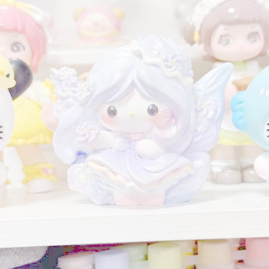Flower Fairy Series Boutique Flower Fairy Series KT Thơm Thạch Cao Búp Bê Trẻ Em Tranh Graffiti (AC4