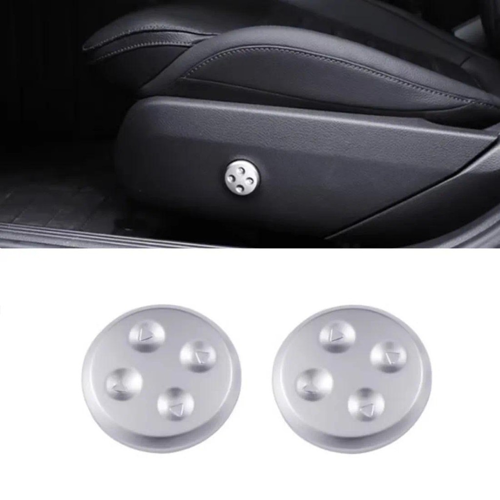 Kiểu Dáng Ô Tô Điều Chỉnh Ghế Núm Nút Công Tắc Bao Viền Cho Xe Mercedes Benz EQE 350 EQS 450 EQS580 