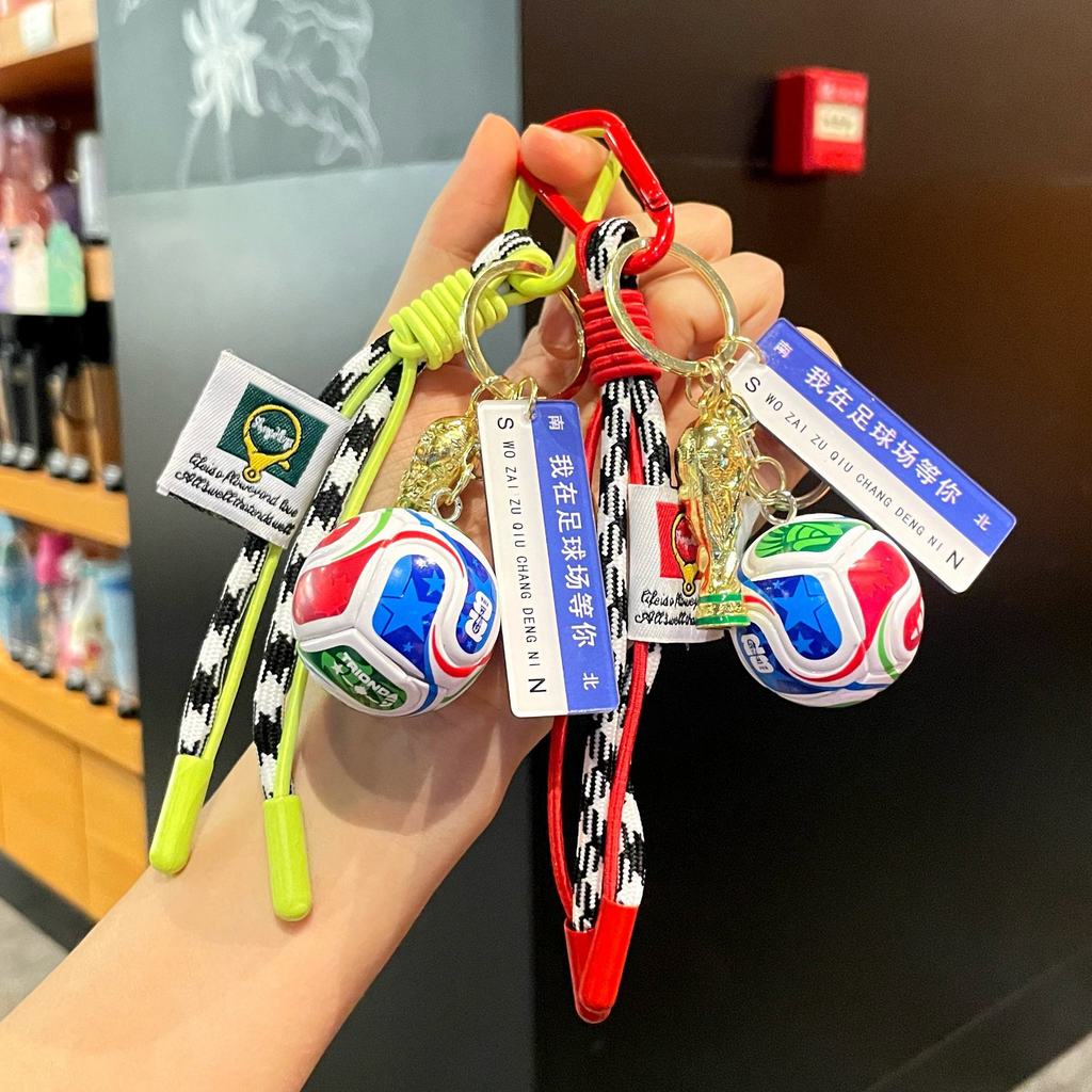 2026 World Cup Bóng Đá Móc Khóa Hercules Cup Bóng Đá Móc Khóa Vòng Megamo World Cup Hàng Hóa WJG