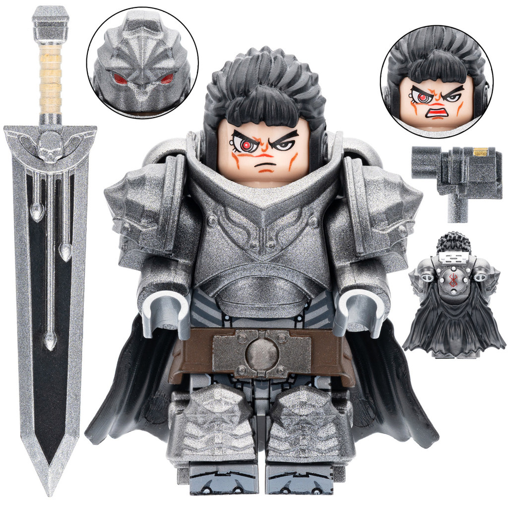 Thích hợp cho Lego Sword Style Huyền thoại Gus Star Warrior Warhammer 40K Giáo dục Lắp ráp Khối xây 