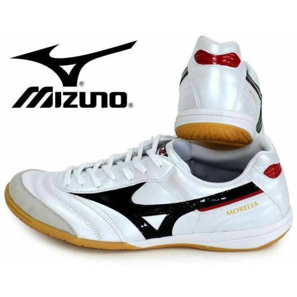 Giày bóng đá trong nhà Mizuno MORELIA Sala trắng đen mới