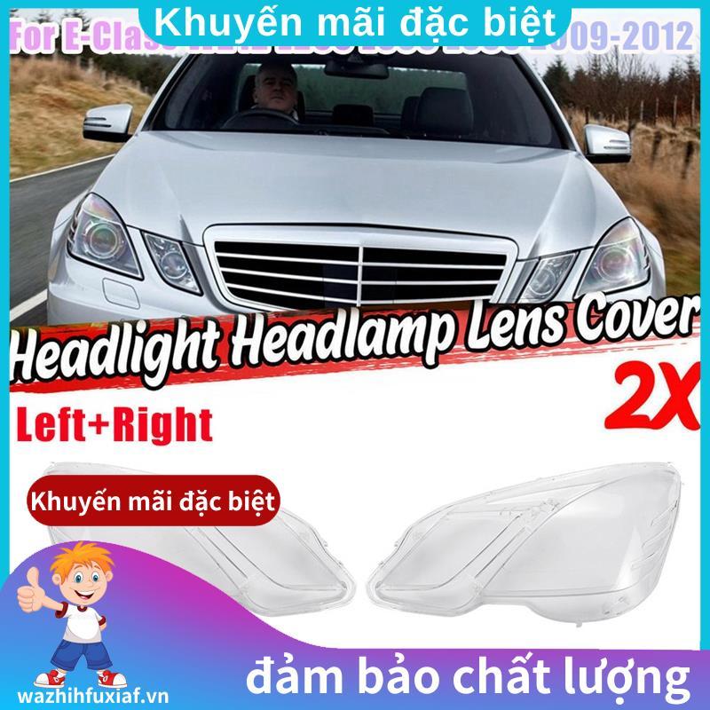 Bên cạnh - E Class W212 2009-2012 E300 E350 E500 E63 Vỏ ống kính đèn pha Vỏ bóng đèn. wazhihfuxiafvn