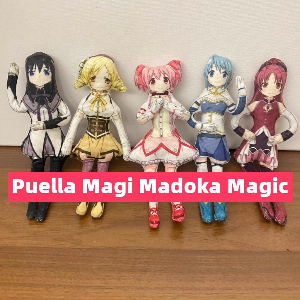 Puella Magi Madoka Magica Kaname Madoka Akemi Homura Miki Sayaka Doll Anime Game Merch Trừu Tượng Nh