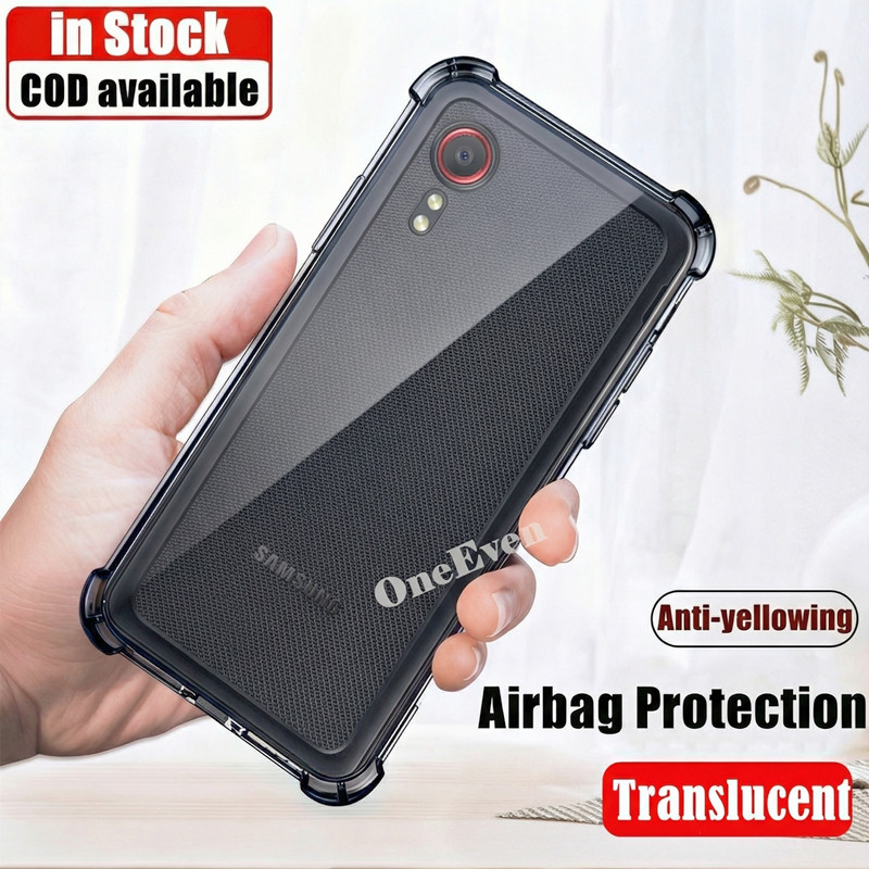 Dành Cho Samsung Galaxy XCover 7 6.6 inch SM-G556B G556BU1 Silicon Mềm Mờ Đen Thạch Ốp điện thoại Tr