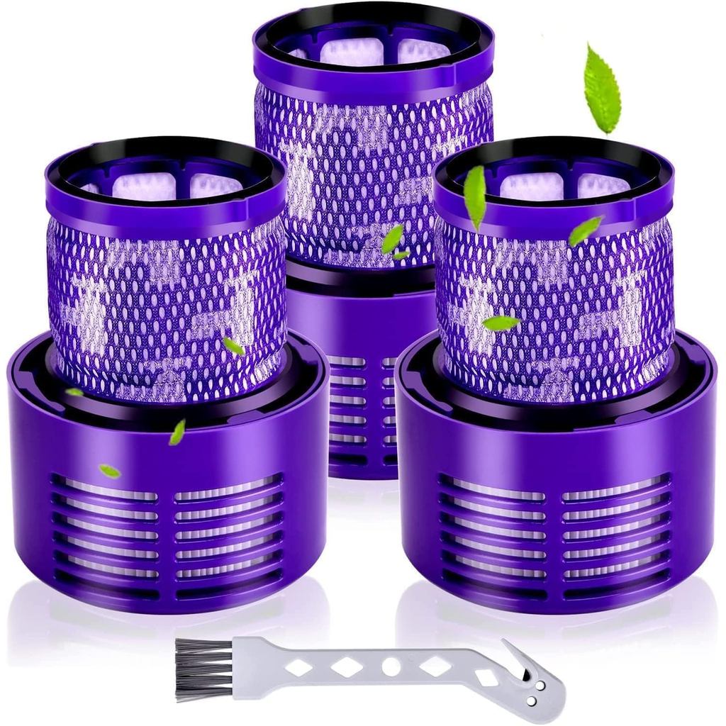 Rebirthcare 3 Gói SV12 V10 Lọc Cho Dyson V10 Animal V10 Tuyệt Đối V10 Total Clean V10 Cyclone SV12 B