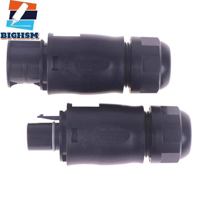 [BIGHSM] Đầu nối 3 chân BC01 AC Nam Nữ IP68 cho dây buộc lưới năng lượng mặt trời Micro Biến tần Hoy