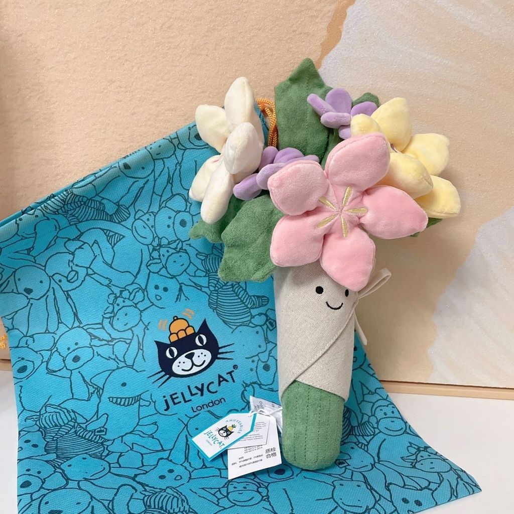 Yuanying jellycat Bó Hoa Vui Vẻ Bó Hoa Búp Bê Búp Bê Cô Gái Quà Tặng Ngày Lễ Tình Nhân Tay Cưới / Xi