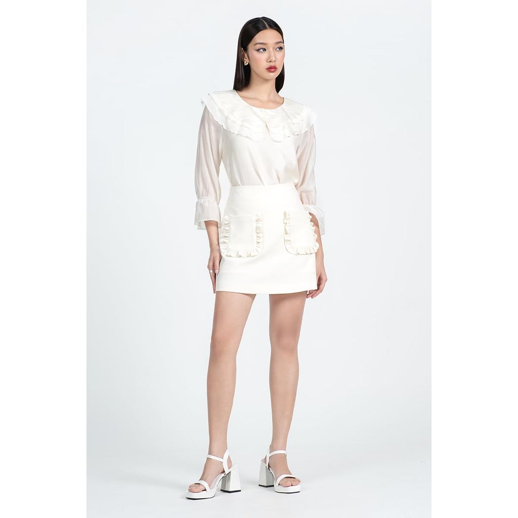 Chân Váy Túi Viền Xếp Ly – , thiết kế thanh lịch, tinh tế Freelancer - FWSK25FH03C