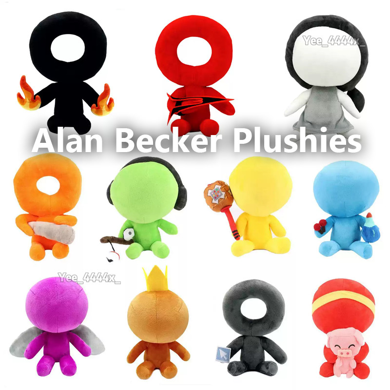 Alan Becker Plushies The Chosen One / Dark Lord / Mitsi Stickman Bộ sưu tập sang trọng Stickman Plus