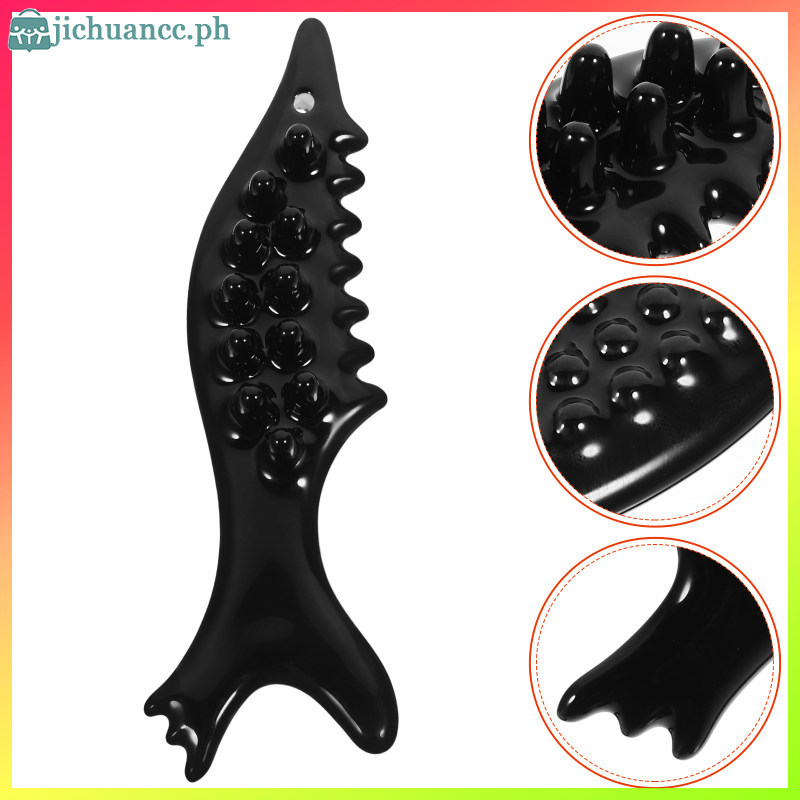 1 Bộ Dụng Cụ Guasha Mặt Thép Không Gỉ Cạo Mặt Dụng Cụ Massage Guasha Board sjcc [jichuancc