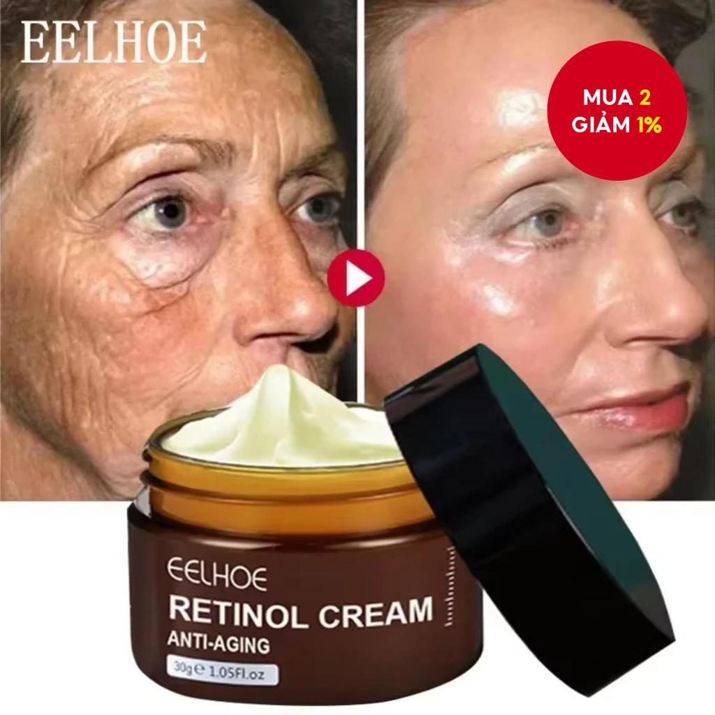 EELHOE Kem dưỡng da mặt chứa Retinol giúp dưỡng ẩm và làm mềm da