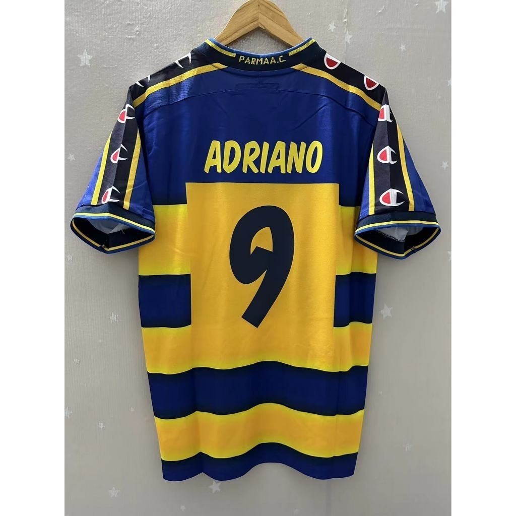 Áo bóng đá retro Adriano Nakata 2001-2002, chất lượng hàng đầu
