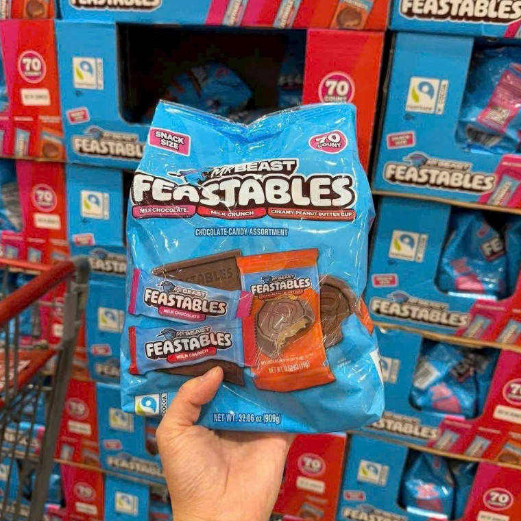 Kẹo Socola MR.BEAST FEASTABLES 909g