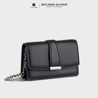  Ví Yuumy  Thời trang nữ phối dây đeo chéo mini xinh xắn - Ví da  Seasand YV101  
