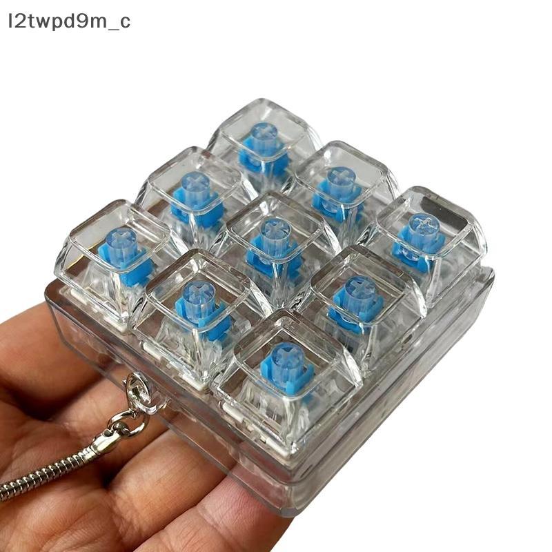 Cod 4/9 phím Bàn phím cơ khí trục Tester Led Bàn Phím Key đồ chơi mới