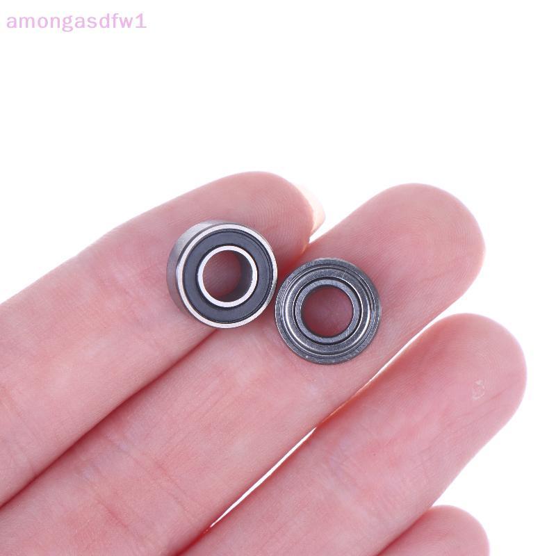 Amongasdfw1 10 Chiếc Vòng Bi Cao Su Kín MR115 2RS 5 * 11 * 4mm MR115ZZ RC Xe Thu Nhỏ Vòng Bi DIY Phụ