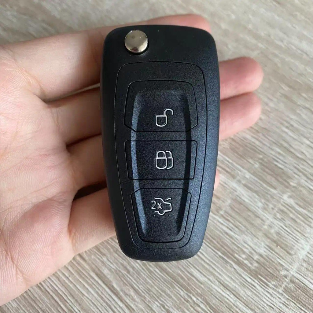 Hindley Cho Xe Ford Focus Fiesta Kuga Escape Mondeo Ecosport Sửa Đổi 3 Nút Lật Xe Thông Minh Vỏ Chìa