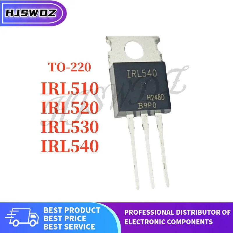10 Chiếc IRL510 IRL520 IRL530 IRL540 IRL510N IRL520N IRL530N IRL540N TO-220 Thương Hiệu Mới Còn Hàng