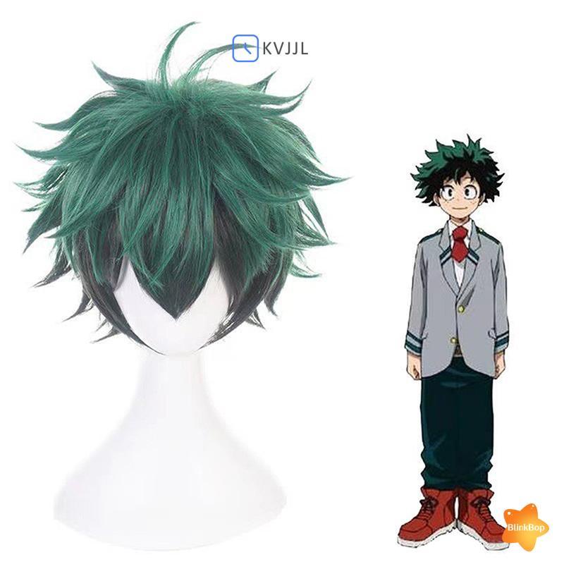 [KvJJL-t] Tóc giả cosplay Izuku Midoriya từ My Hero Academia