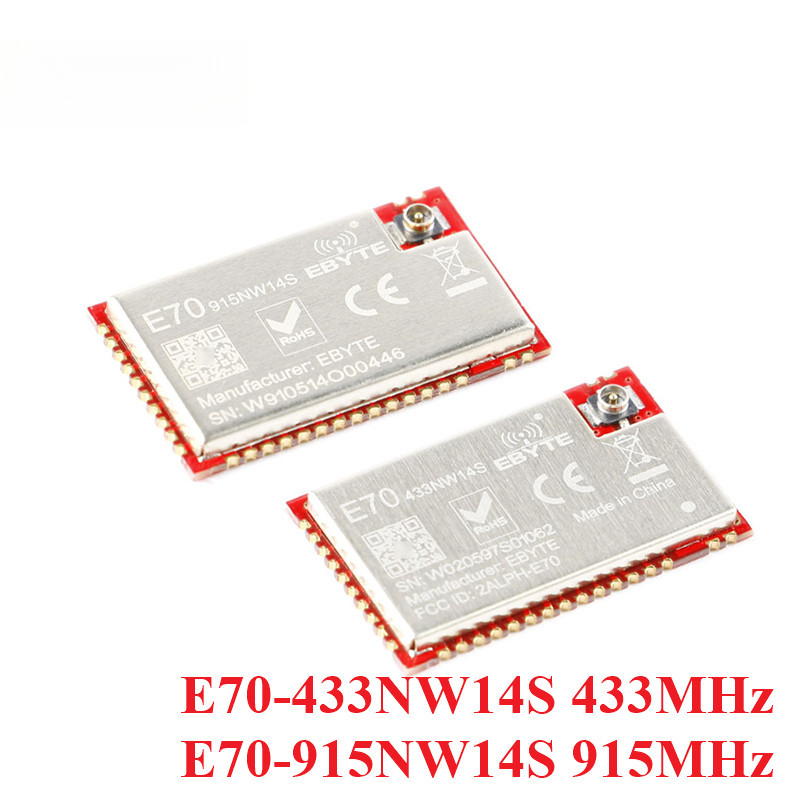 E70-433NW14S 433 MHz E70-915NW14S 915 MHz Mạng lưới Ad-hoc Mô-đun RF không dây LoRa Spread Spectrum 