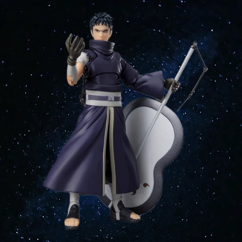 SHF Naruto Sasuke Obito Đồ chơi mô hình hành động khớp nối