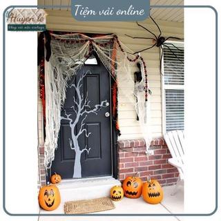 Vải xô màn trắng trang trí Halloween